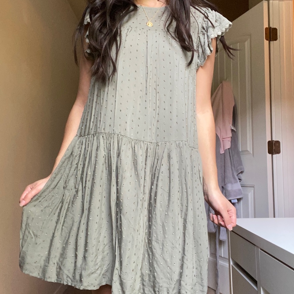Forever 21 Sage Green Dress